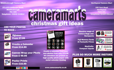 Local camera shop were looking for inspiration christmas ad