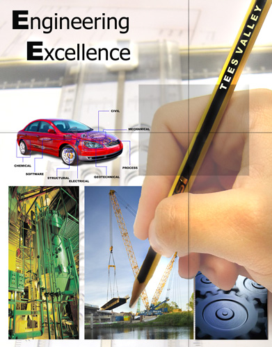 Design for new Engineering Supplement for the Evening Gazette - November 2007