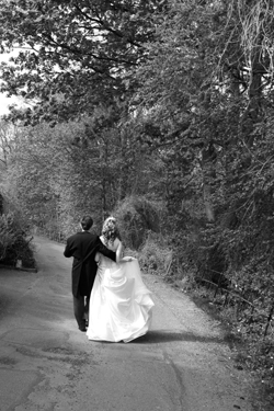 black and white classic wedding photography lumley castle