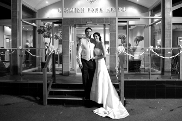 black and white classic wedding photography beamish 