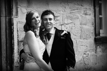 black and white classic wedding photography lumley castle