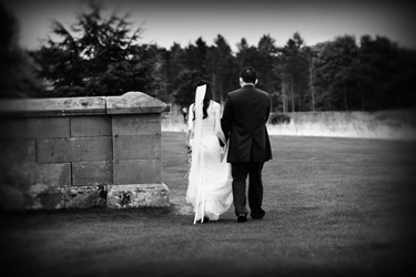 black and white classic wedding photography matfen hall