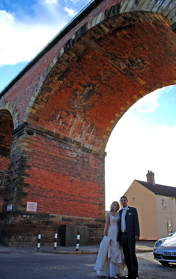 yarm viaduct wedding photos